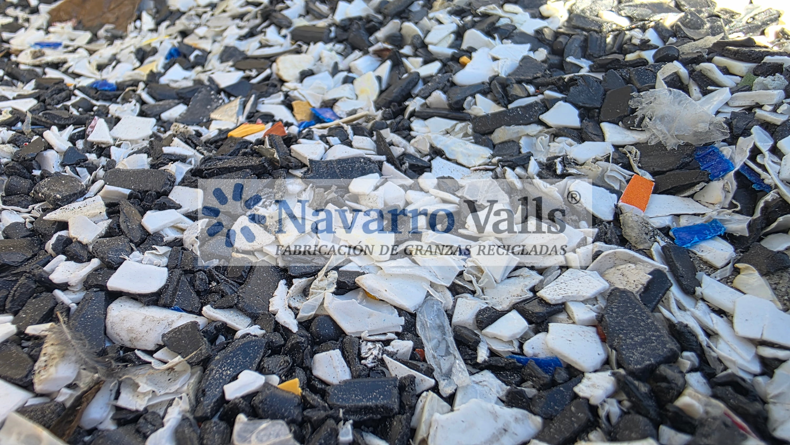 Triturado y seleccion de plastico PP y PE en planta